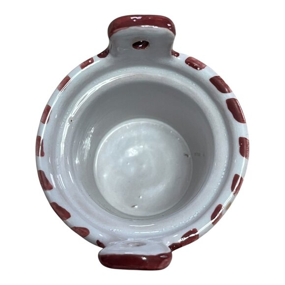 VTG Hand-Painted Ceramic Mustard Pot with Rooster Design – Made in Germany - Picture 5 of 8